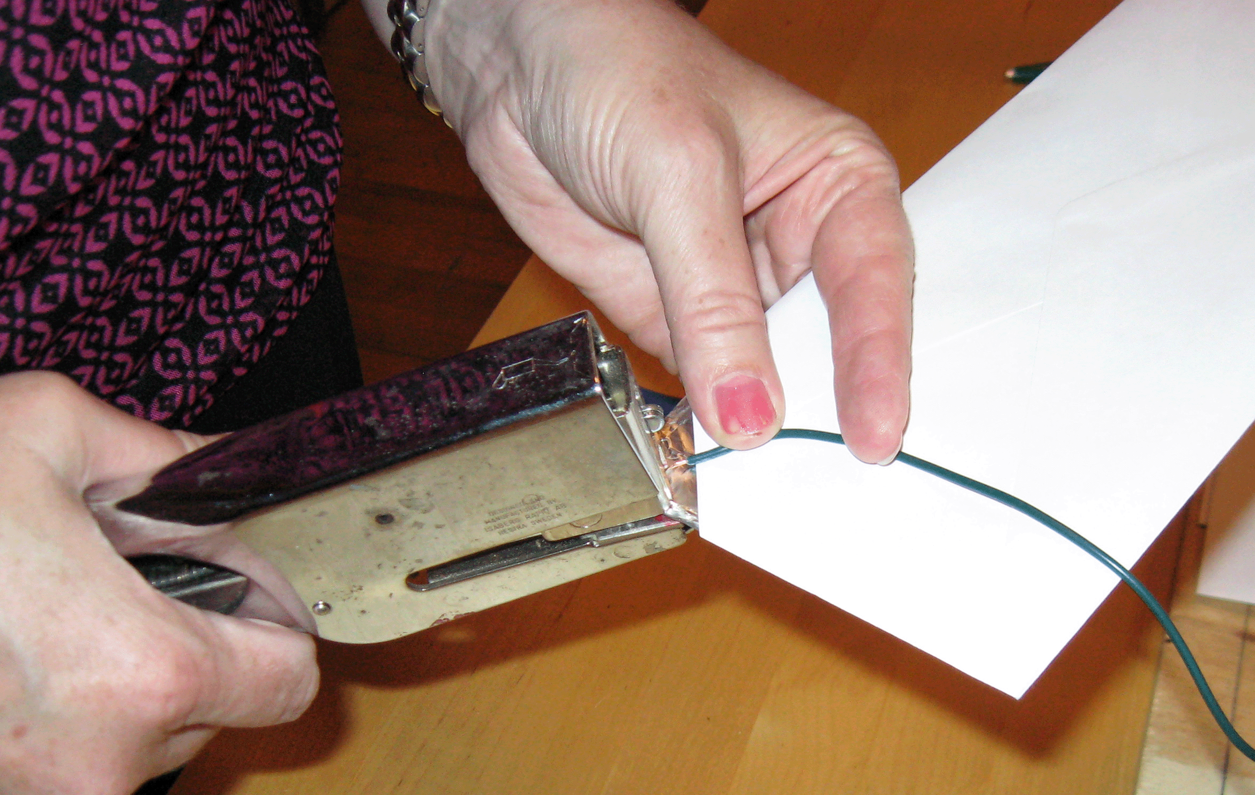 stapleing the Rotor